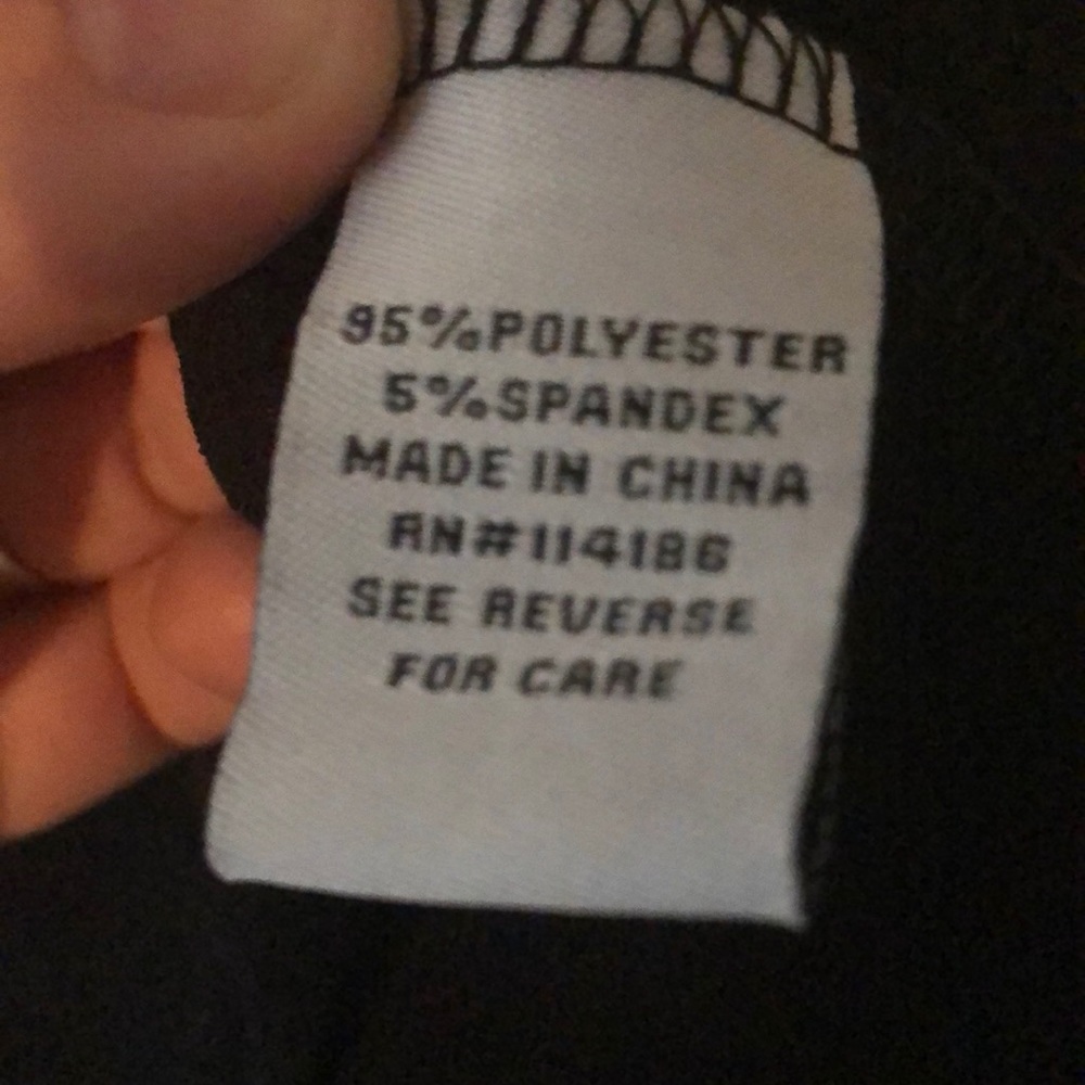 Love Scarlett Black Ruffle Blouse - Size Small - Picture 7 of 8